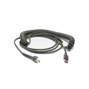 USB-Kabel, 2,7m, gedreht